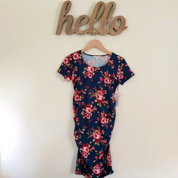 nine britton Dresses & Skirts - ✴HP✴ NWOT Nine Britton Maternity Fitted Dress (SM)